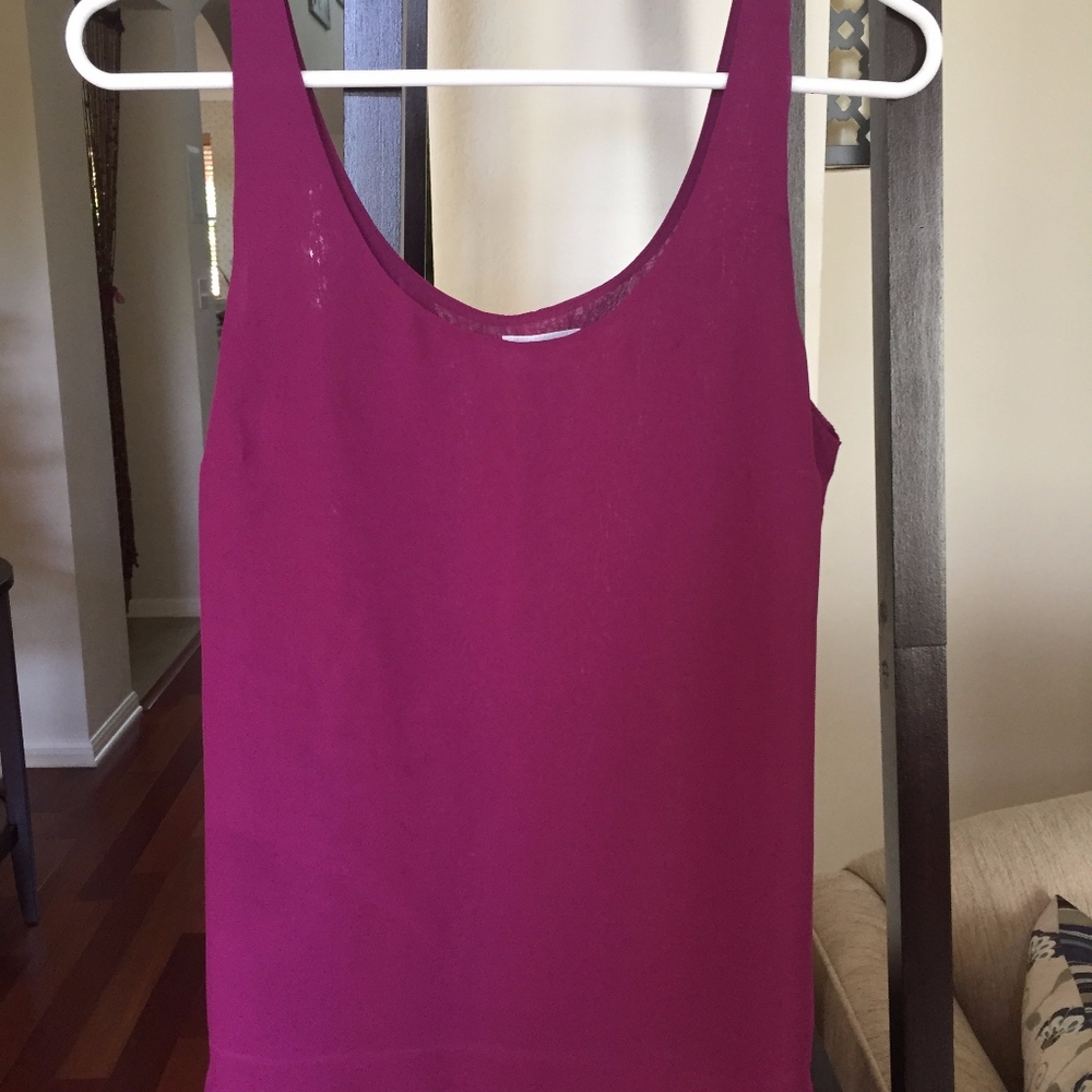Magenta Tank Top